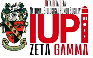 Logo de Sociedad Nacional de Honor de Biología Beta Beta Beta - Capítulo Zeta Gamma
